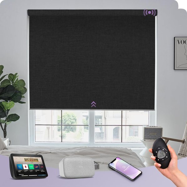 Graywind rechargeable motorized roller shade