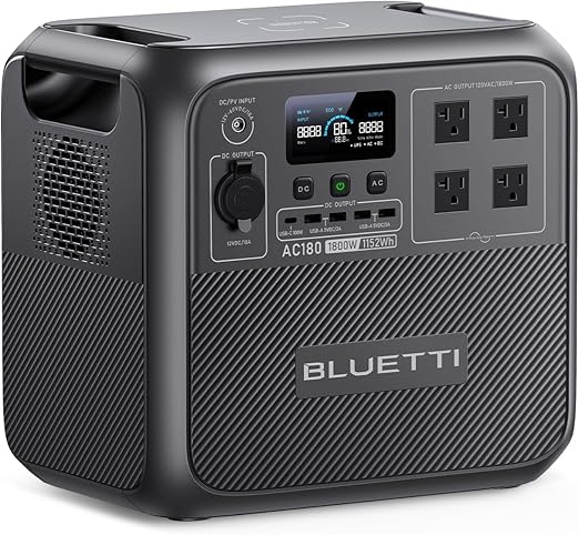 Bluetti AC180 Portable Power Station