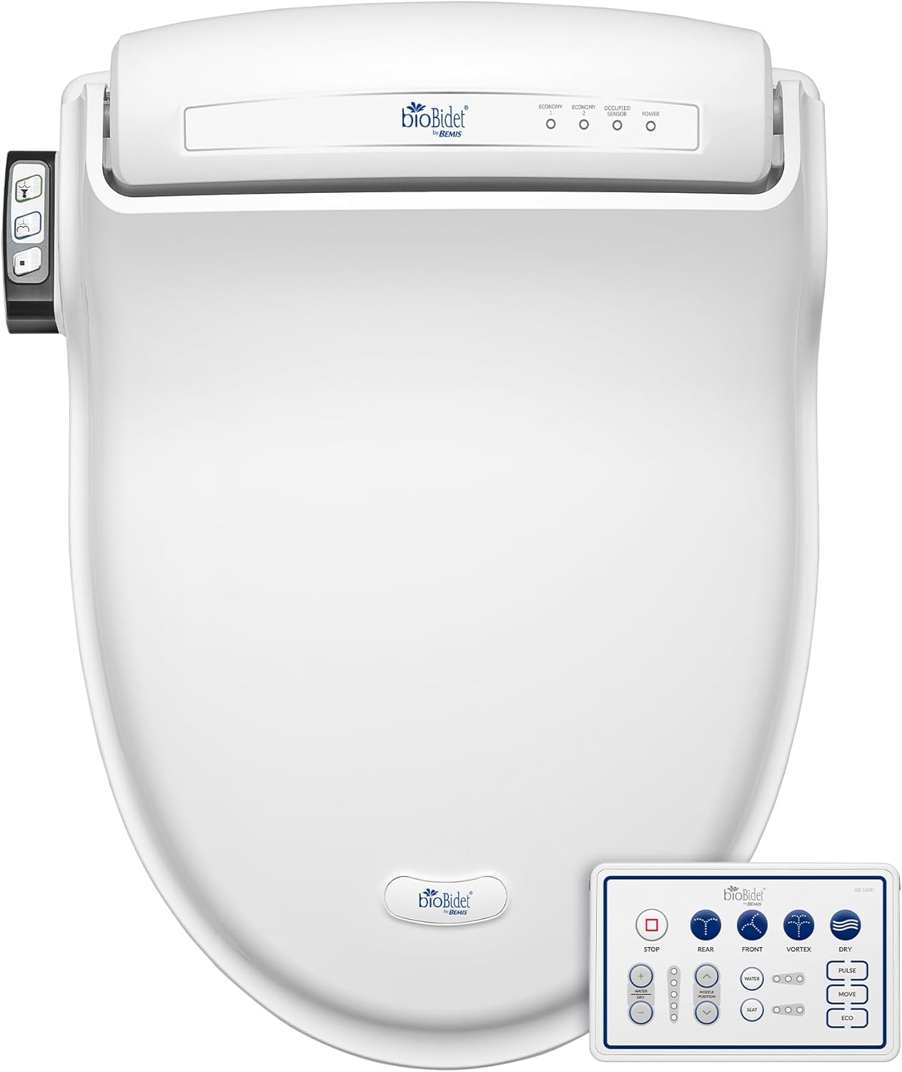 Bio Bidet Bliss BB1000 electric bidet toilet seat with remote control