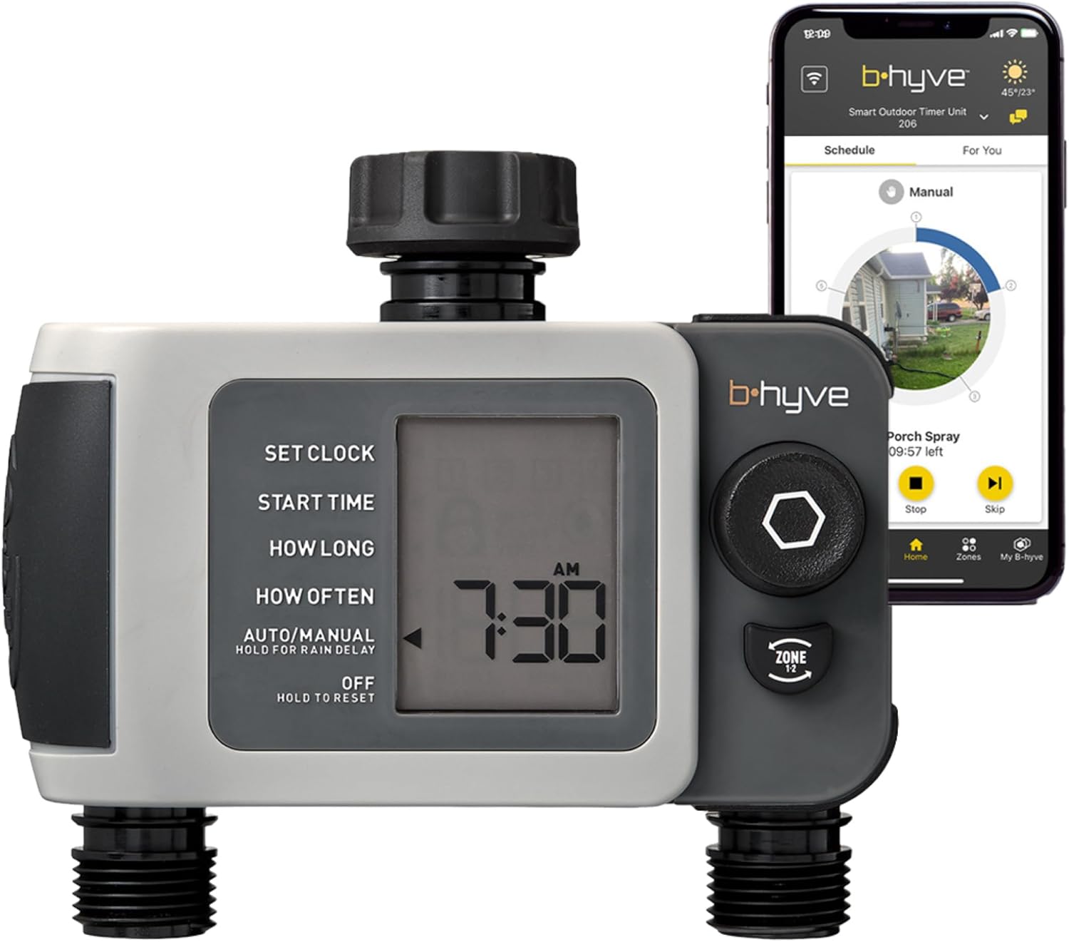 Orbit B-hyve XD 2-port smart hose watering timer model 24632
