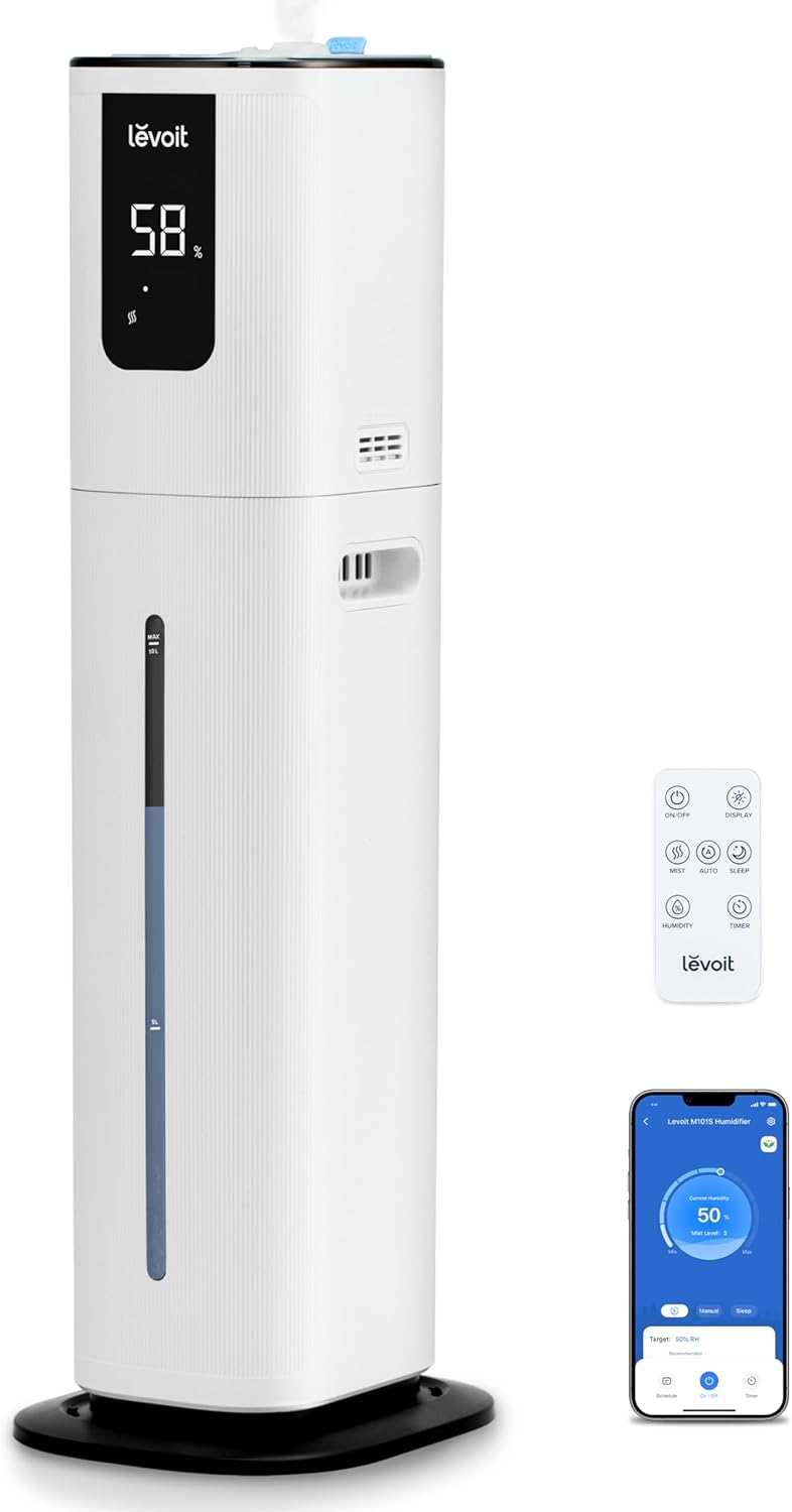 LEVOIT OasisMist 1000S 10L Smart Humidifier for large rooms