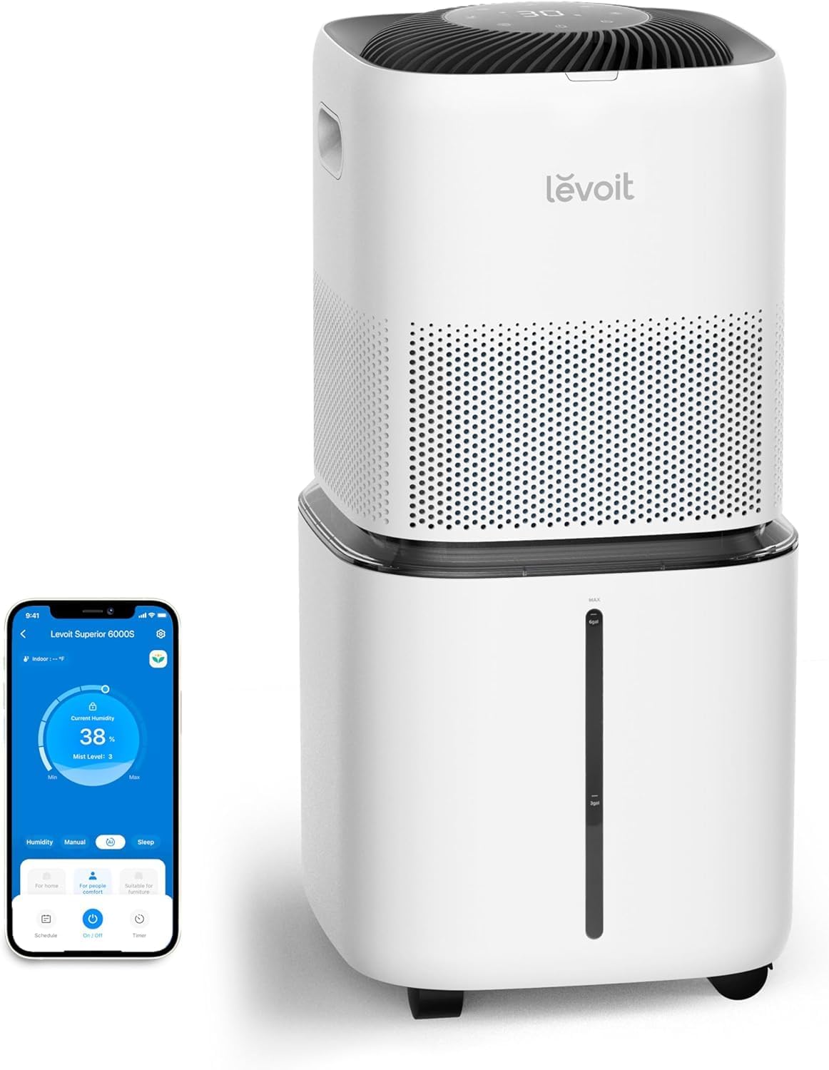 LEVOIT Superior 6000S Smart Evaporative Humidifier for whole house