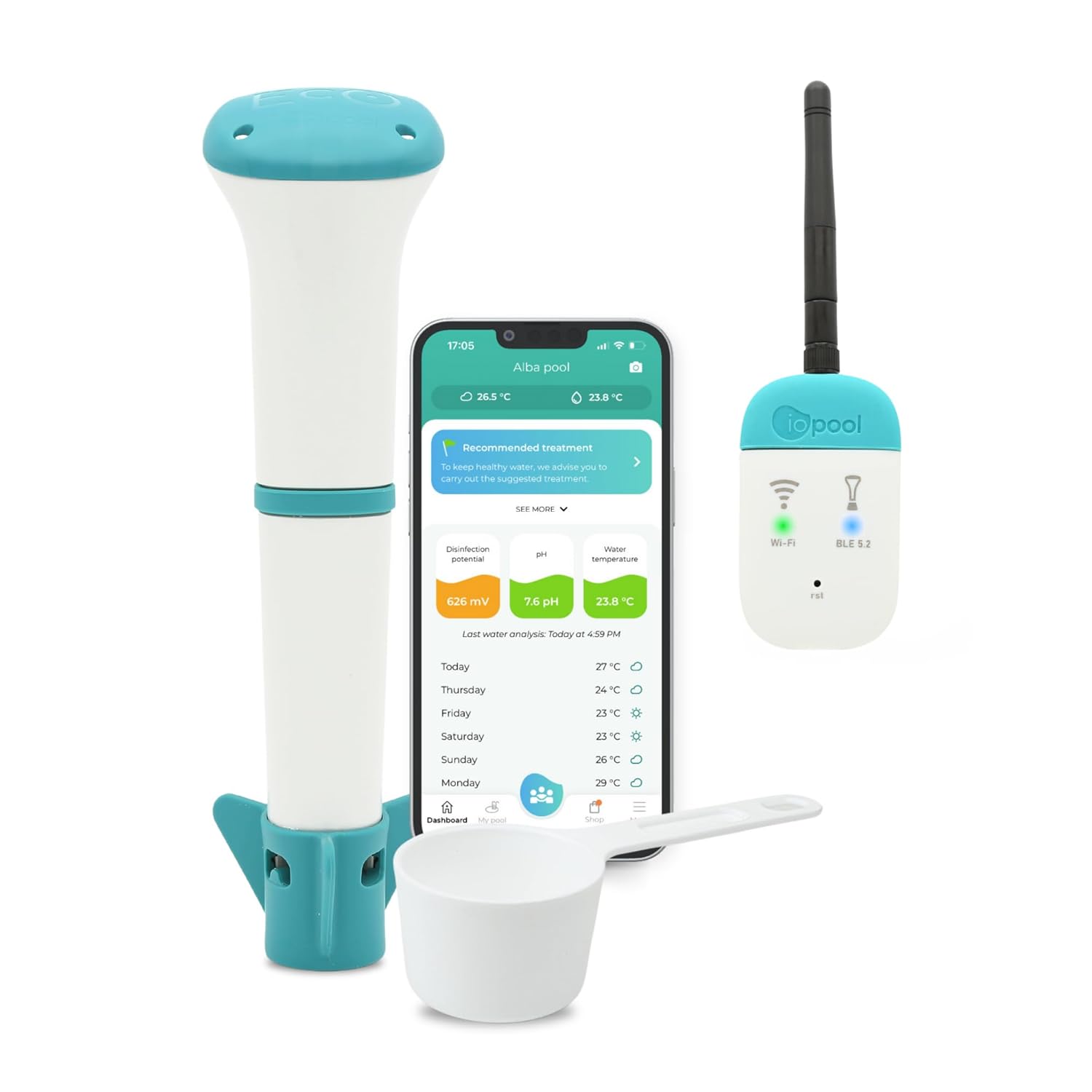 iopool smart water monitor
