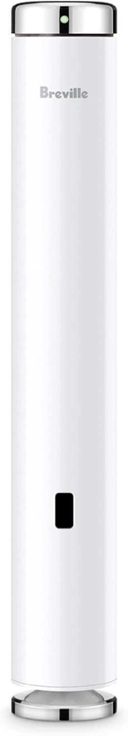 Breville BSV600PSS Joule Turbo Sous Vide Machine in polished stainless steel and white