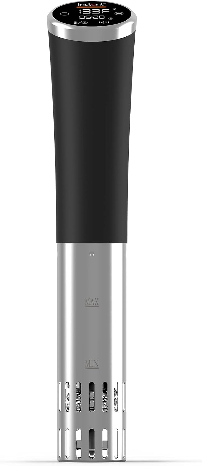 Instant Pot Accu Slim Sous Vide 800W Precision Cooker with a touchscreen display