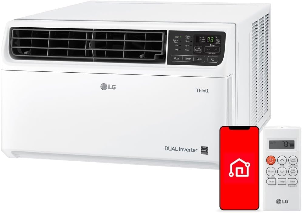 LG 14000 BTU dual inverter smart window air conditioner