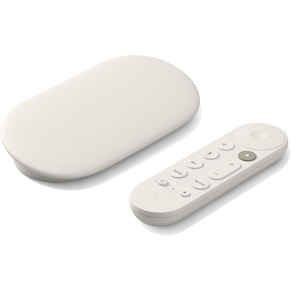 Google TV Streamer 4K with voice remote