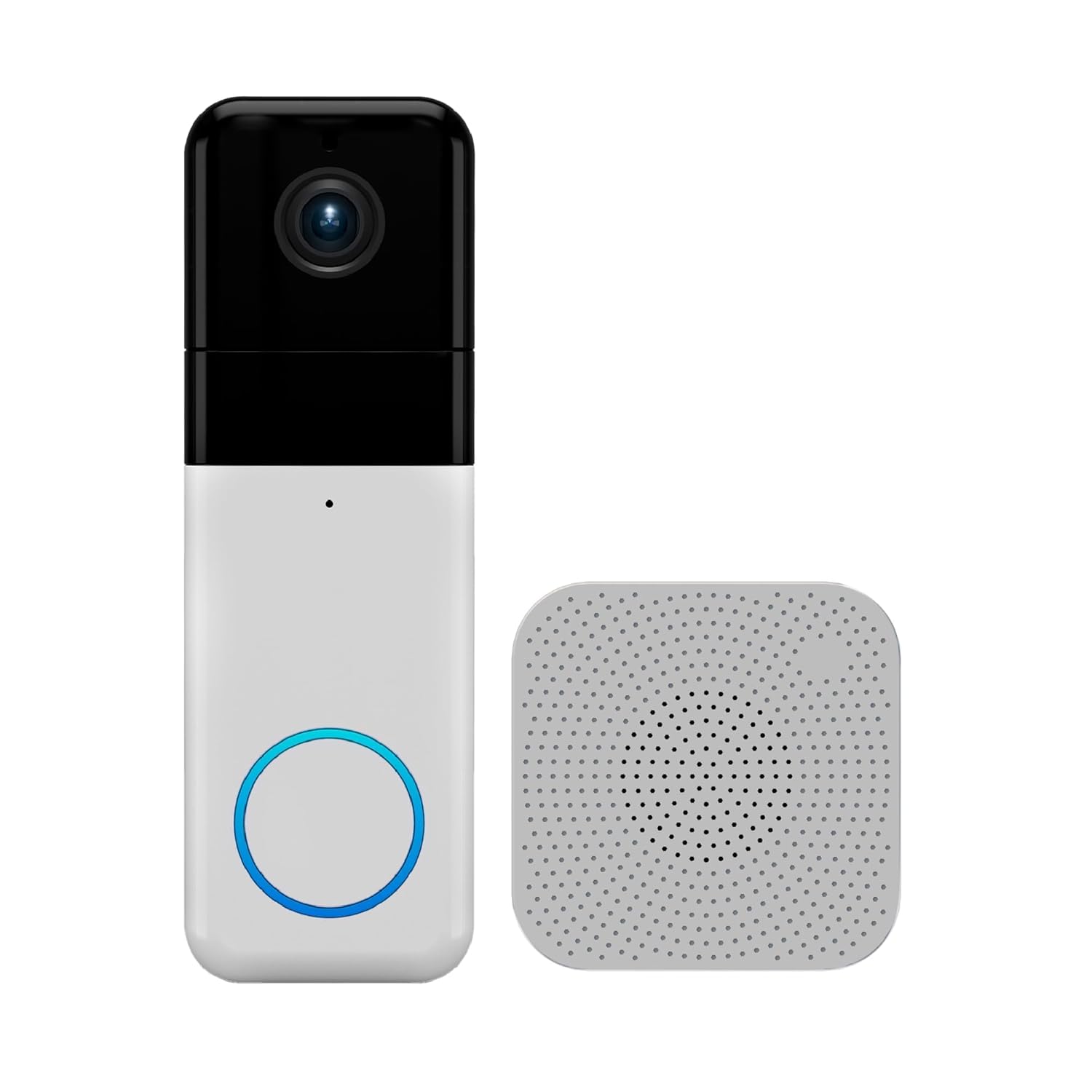 Wyze Wireless Video Doorbell Pro in white with included chime